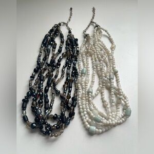 Multi-Strand Beaded Necklaces